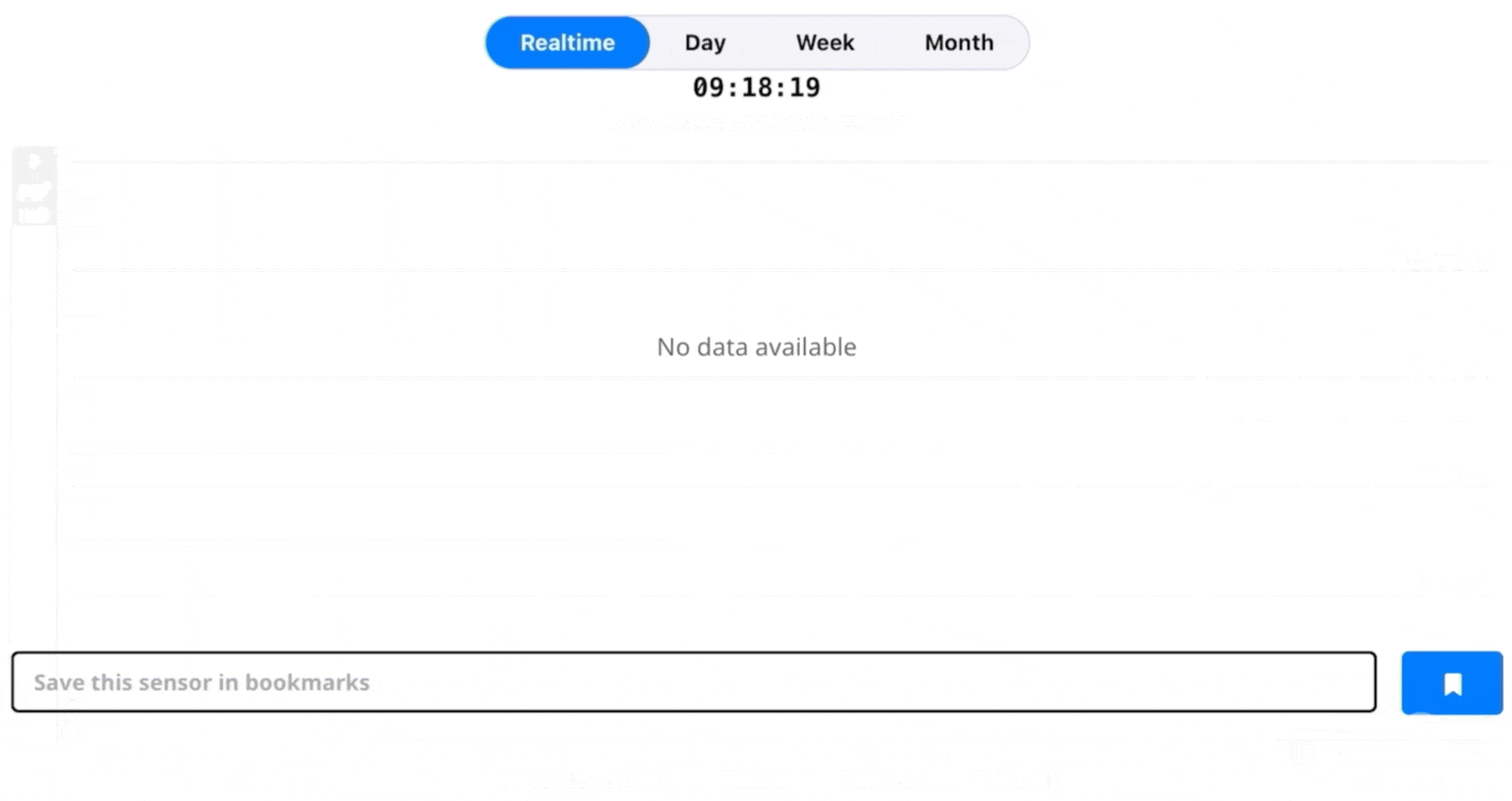 Realtime pm10 and pm2.5 chart on sensors.social map