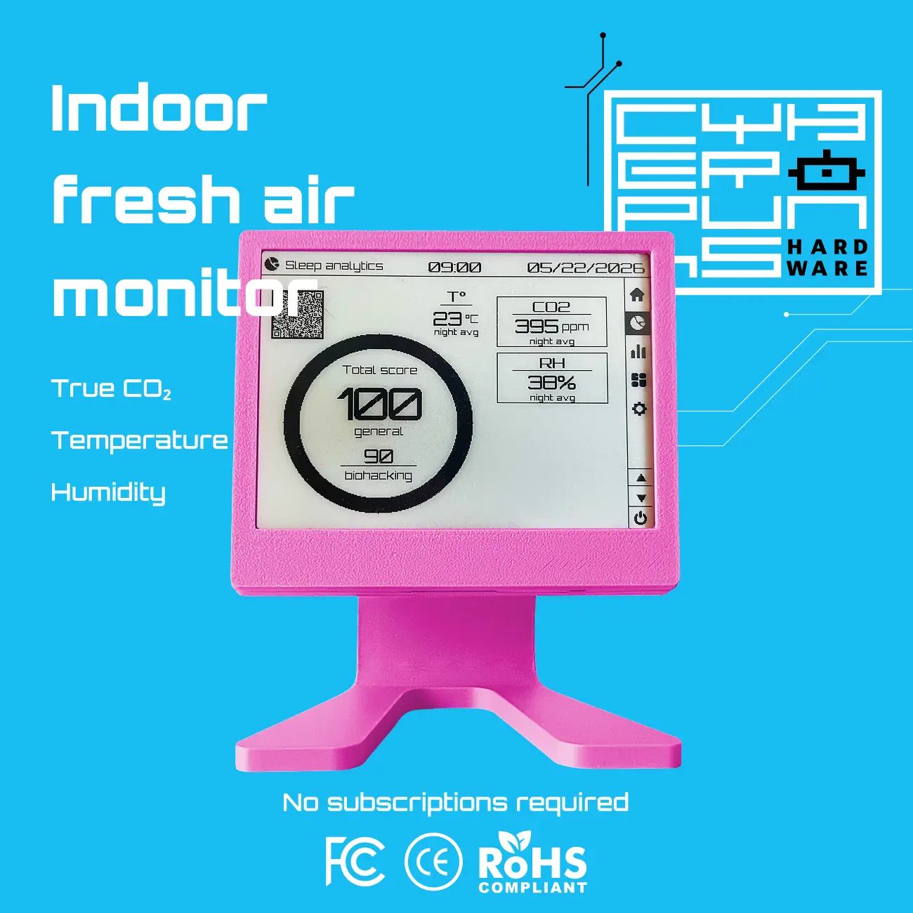 Altruist Insight - fresh air indoor monitor banner 1