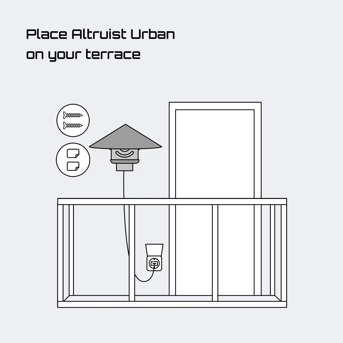 Weather Protection Hood for Altruist Urban banner 3
